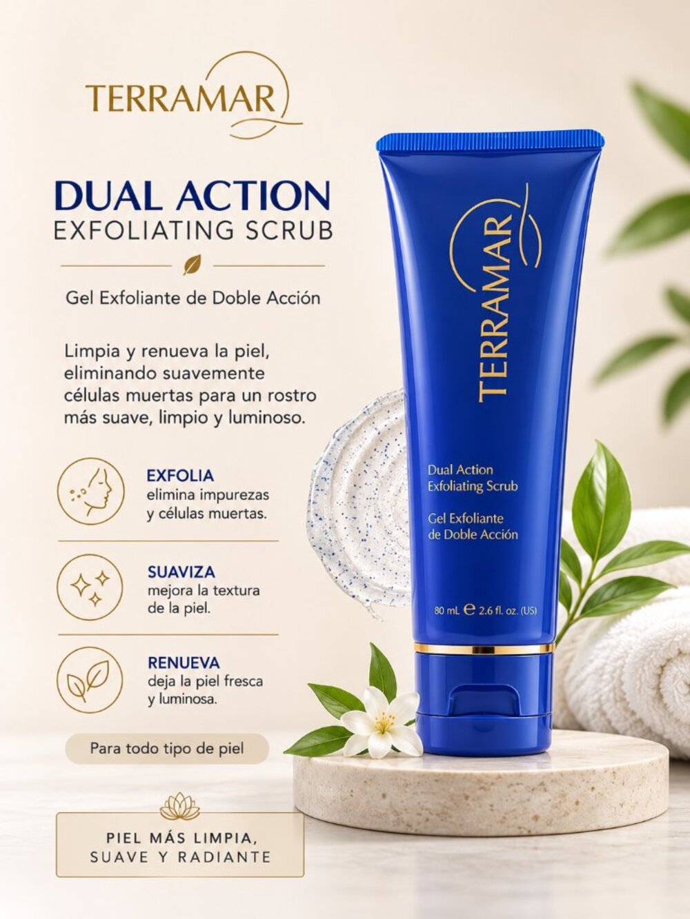Gel Exfoliante de Doble Acción/Double Action Exfoliating Gel